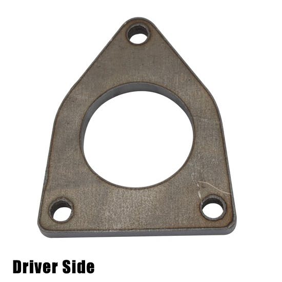 GM 5.3/6.0 Truck Exhaust Flanges, Mild Steel, 2.25 Inch