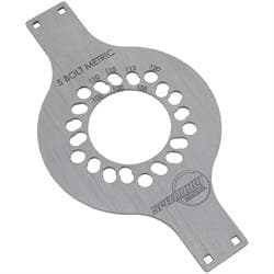 Wheel Fitment Mockup Tool Center Plate, 5-Lug Metric