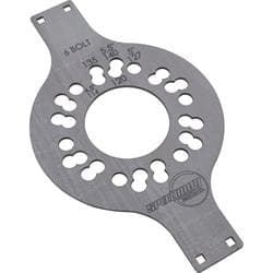 Wheel Fitment Mockup Tool Center Plate, 6-Lug