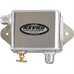Kevko K139 Remote Oil Breather Tank, Single Inlet