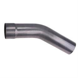Mild Steel Mandrel Bend Exhaust Elbow Pipe, 30 Deg, Short, 3-1/2 Inch