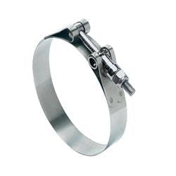 Ideal Heavy Duty T-Bolt Clamp, 4 Inch Minimum Clamping Diameter
