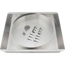 Aluminum Fan Shroud Kit for 28 Inch Radiator, Engine Driven Fan