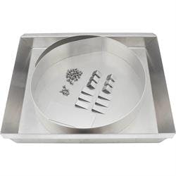 Aluminum Fan Shroud Kit, 19.5 x 18.5 Inch, Engine Driven Fan
