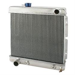 1964-66 Mustang Radiator - Opposing Water Necks