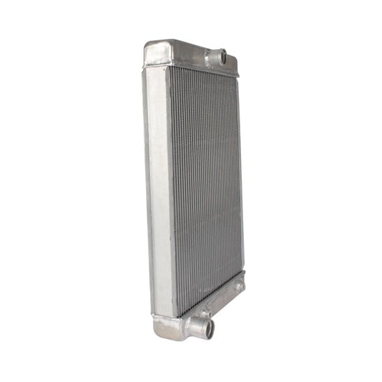 Universal Aluminum Radiator - 26 Inch Tall, Driver Side Outlet