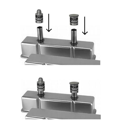 Kevko K9028 Oil Filler Slip On, 1-3/8 Inch, with Cap