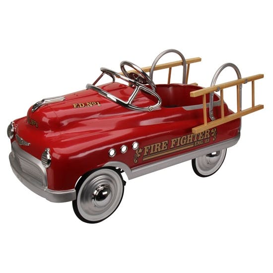 Comet Style Pedal Car, Fire Truck Edition