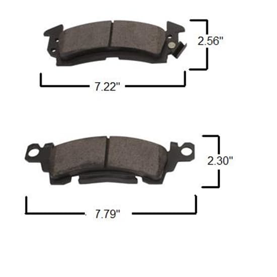 Speedway Deluxe 1964-74 GM Car Front Spindle and Disc Brake Kit