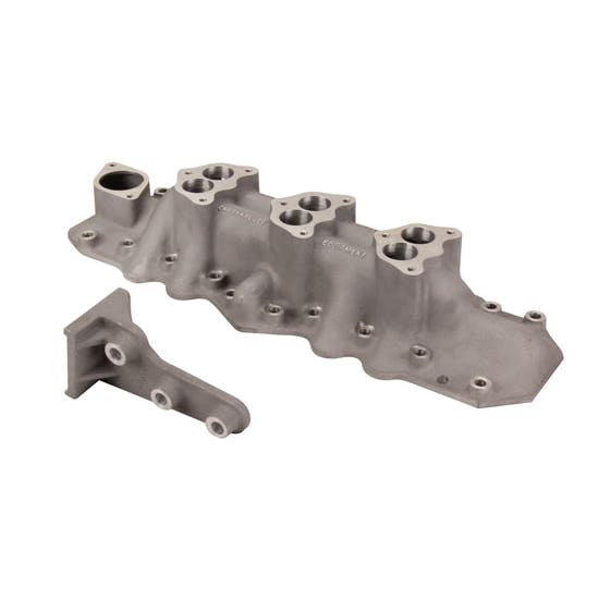 9 Super 7® 3x2 Carb/Offy Intake Manifold Kit, 1932-41 Flathead