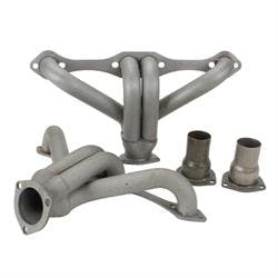 Speedway Small Block Chevy Hugger Tight Fit Headers, Raw Finish