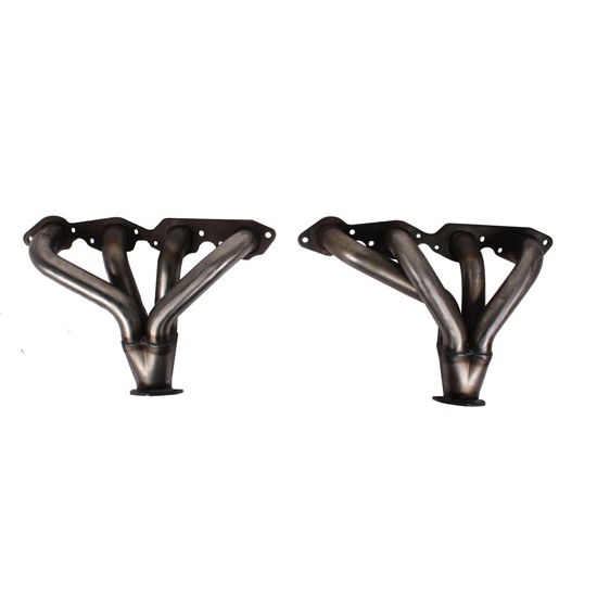 Big Block Chevy Block Hugger Tight-Fit Headers, Raw Finish
