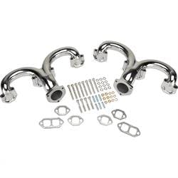 Tru-Ram® SBC Exhaust Manifolds, Polished Stainless