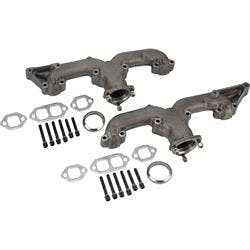 Corvette-Style 2-1/2 Inch Ram Horn Exhaust Manifolds, Pair