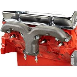 Smoothie Rams Horn Exhaust Manifolds, Small Block Chevy, Raw