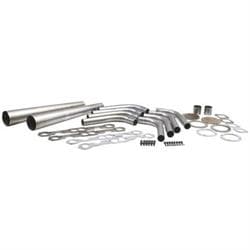 Small Block Chevy Lake Style Header Kit, 1-5/8 Tube, 3-1/2 Inch Cone