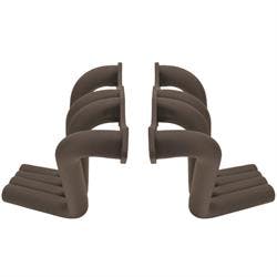 Boom Tube Small Block Chevy Zoomie Headers for Sprints, Raw Finish