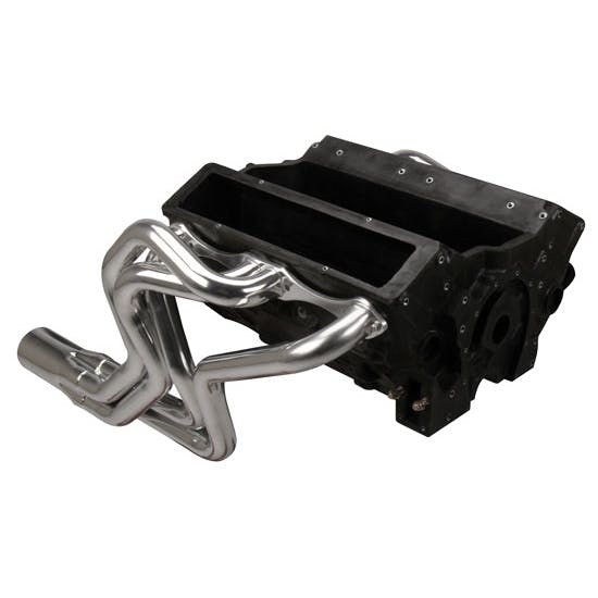 Speedway Small Block Chevy Street Stock Headers, AHC Coated
