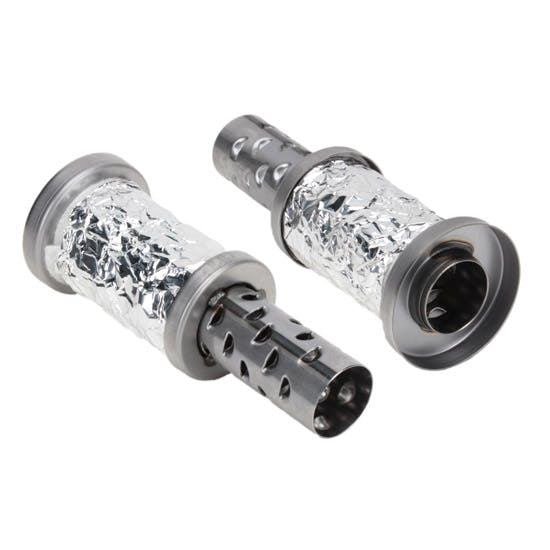 Speedway Lake-Style Header Collector Muffler Inserts, 4 Inch