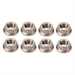TI64 Titanium 12 Point Flare Nut Kit, 3/8 Inch Thread, 8/Bag