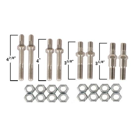 Aluminum One Nut Shock Mount Kit, Eagle