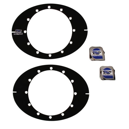 FSR Micro Sprint Direct Mount Toe Plates w/ Tape Measures