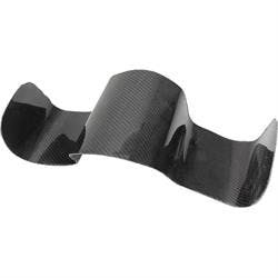 Speedway Carbon Fiber Knee Guard, Black, 16.25 Inch Length