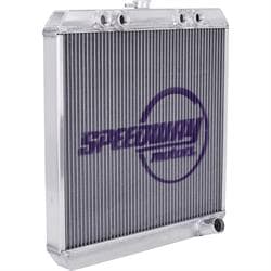 Aluminum Sprint Car Radiator, Single Pass, 19.75 x 21.25 Inch