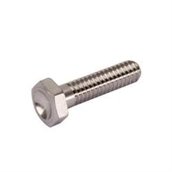 Titanium Bolt, 1/4-20 Coarse Thread, 1 Inch Long