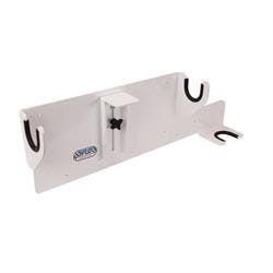 HRP HRP6356-WHT Sprint Car Wheel Wrench Storage Rack