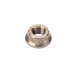 Titanium 3/8-24 Inch Thread, 12 Point Nut         