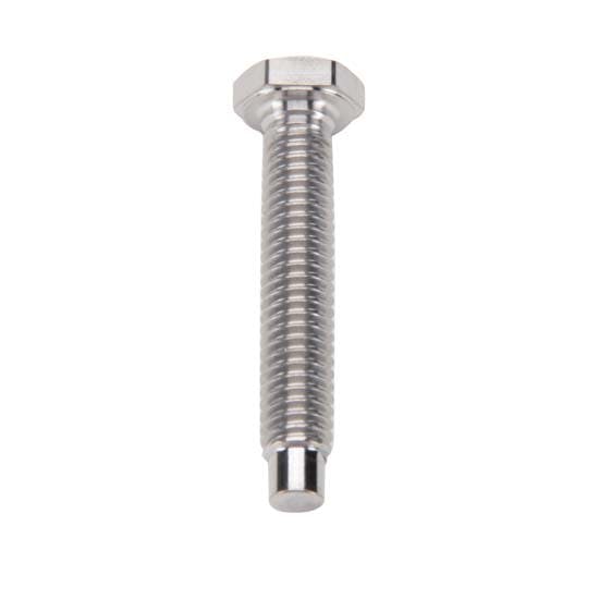Speedway Titanium Bull Nose Bolt, 5/16-18 x 1-3/4 Inch