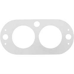 Aluminum Sprint Car 2-Gauge Panel, 2-1/16 Inch Gauges