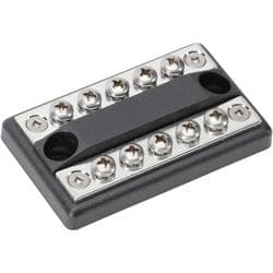 EMi Henchcraft® Mini Sprint High-Amp Dist. Buss Bar,2 Circuit