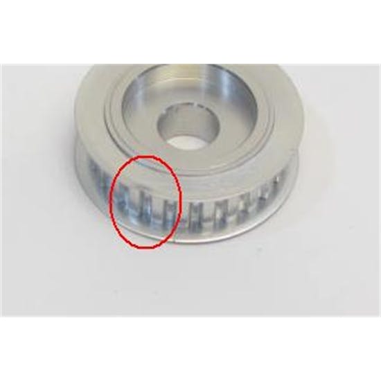 Garage Sale Gold Belt Drive Fuel Pump Replacement Pulley