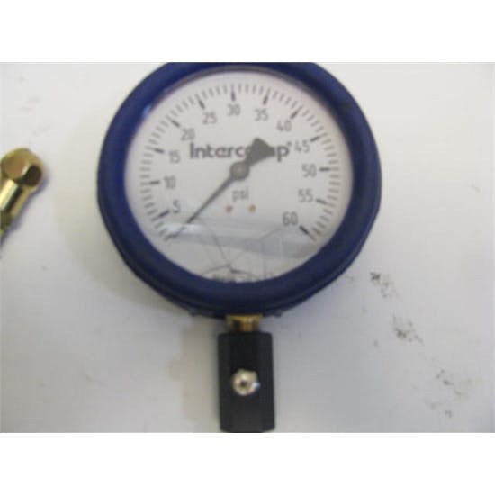 Garage Sale 60 Glow In The Dark Tire Pressure Gauge, 4 Inch OD