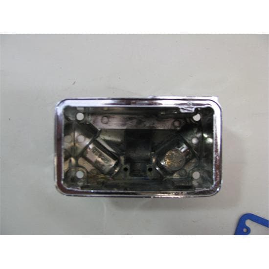 Garage Sale Holley Chrome Double Pumper Carb Float Bowls