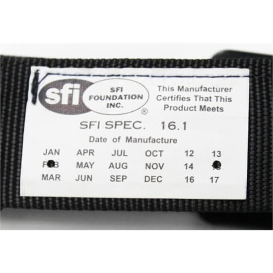 Garage Sale Impact Racing 5Point Ratchet Seat Belt Set, 3 Inch