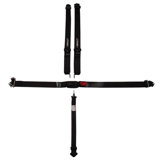 Garage Sale Impact Racing 5Point Ratchet Seat Belt Set, 3 Inch