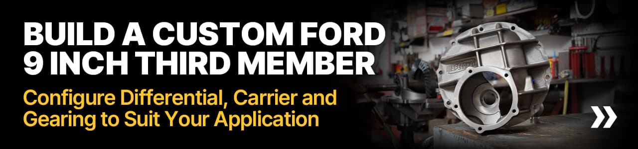Build a Custom Ford 9 Inch Third Member | Configure Differential, Carrier, and Gearing to Suit Your Application