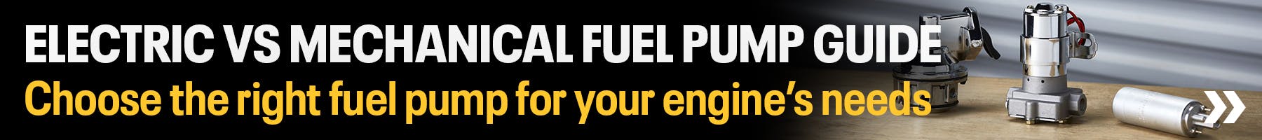 Electric Vs Mechanical Fuel Pump Guide