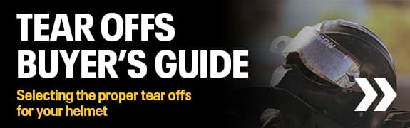 Tear Offs Buyer's Guide - Selecting the Proper Tear Offs for Your Helmet
