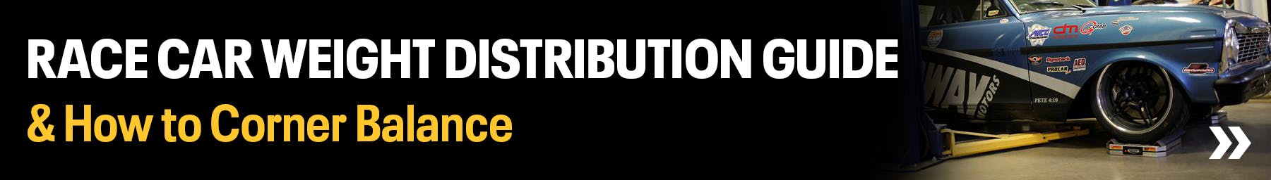 Race Car Weight Distribution Guide & How to Corner Balance