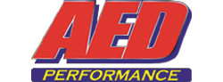 Brand logo for AED Performance, Racing Parts
