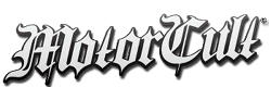 Brand logo for MotorCult Apparel