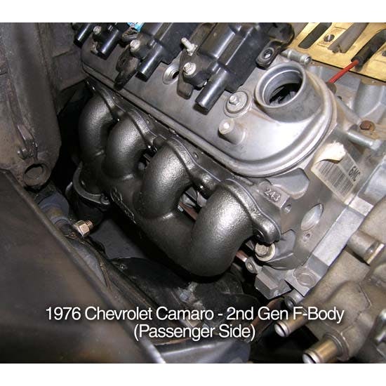 Hooker 8501-5HKR GM LS Exhaust Manifold, Gray Ceramic Finish