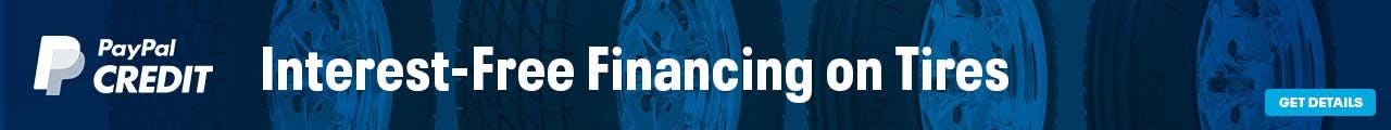 Interest-Free Financing on Tires