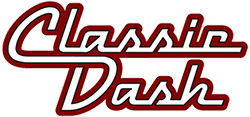Brand logo for Classic Dash Street Gauges and Accessories