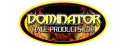 Brand logo for Dominator Race Products Cooling and Heating