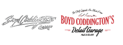 Brand logo for Boyd Coddington Detail Garage